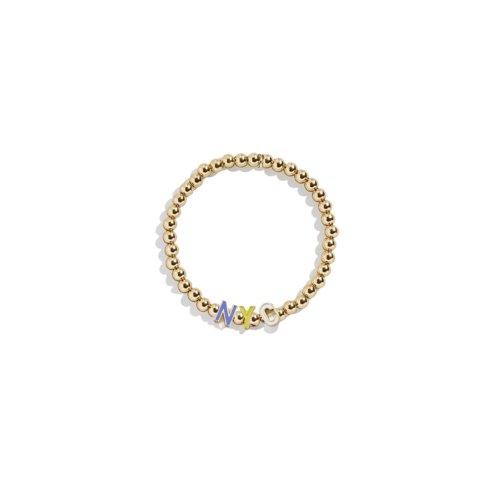 NYC Bracelet | 14k Gold Beads