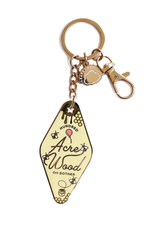 100 Acre Wood Motel Keychain