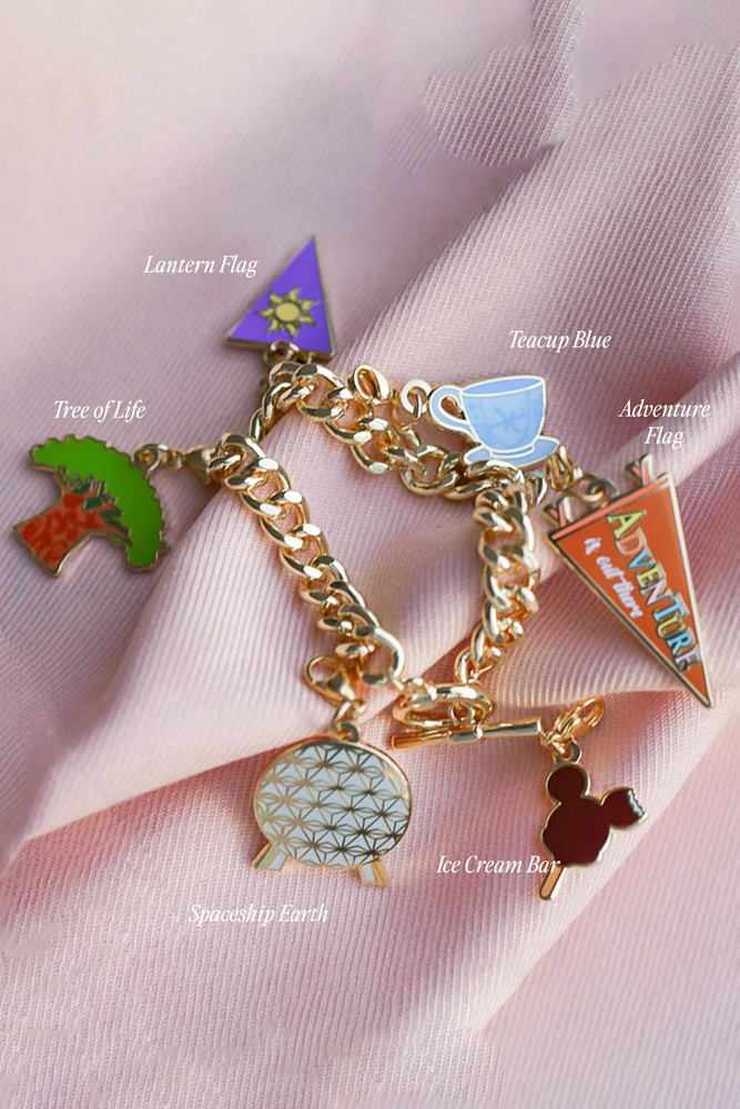 Grape Soda Charm Bracelets & Charm Bar Bracelets