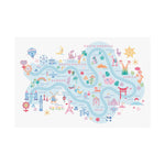 Small World Ride Premium Matte Poster