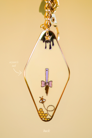 100 Acre Wood Motel Keychain