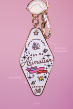 Art of Animation Motel Keychain