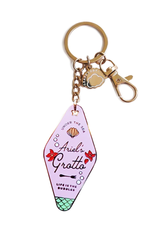 Ariel's Grotto Motel Keychain