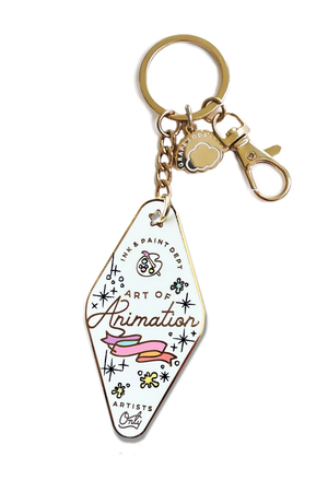 Art of Animation Motel Keychain