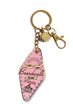 Boardwalk Resort Motel Keychain