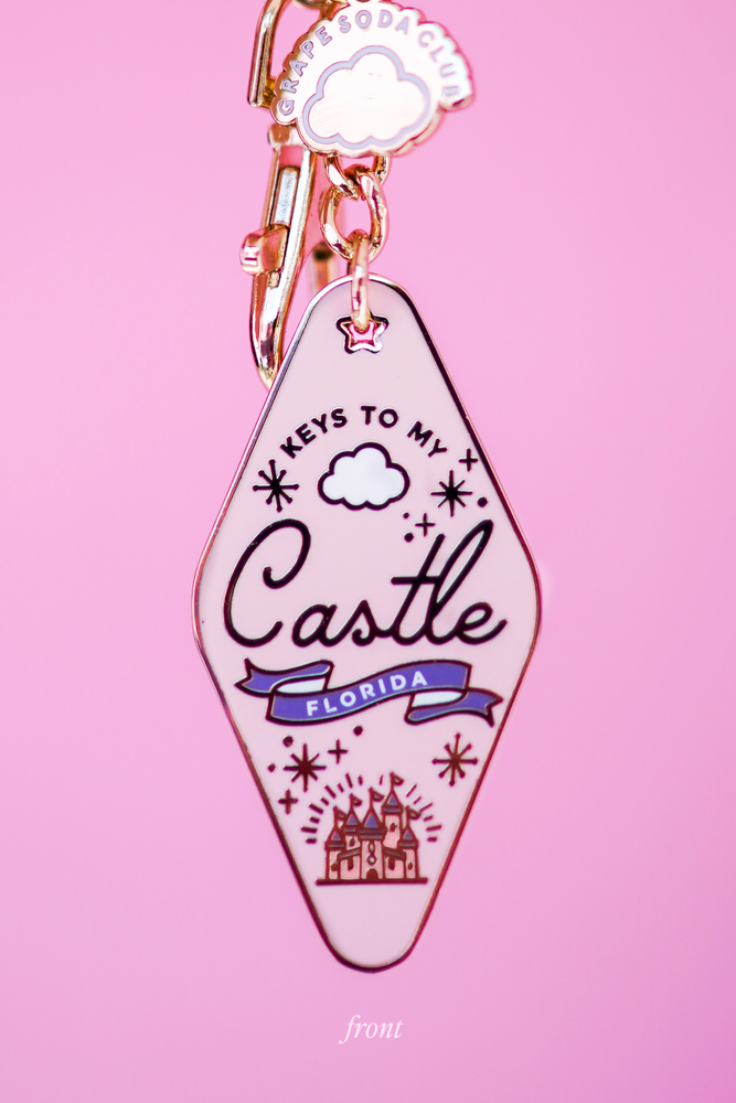 Keys to my Castle Florida Motel Keychain