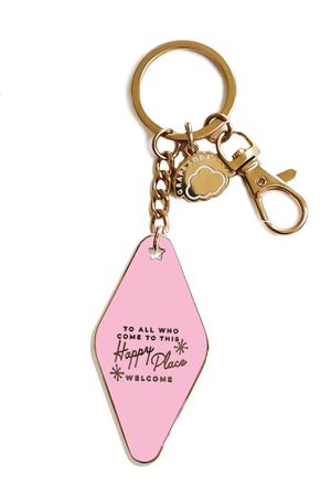 Keys to my Castle Birthday Cake Motel Keychain