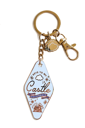 Keys to my Castle California Motel Keychain