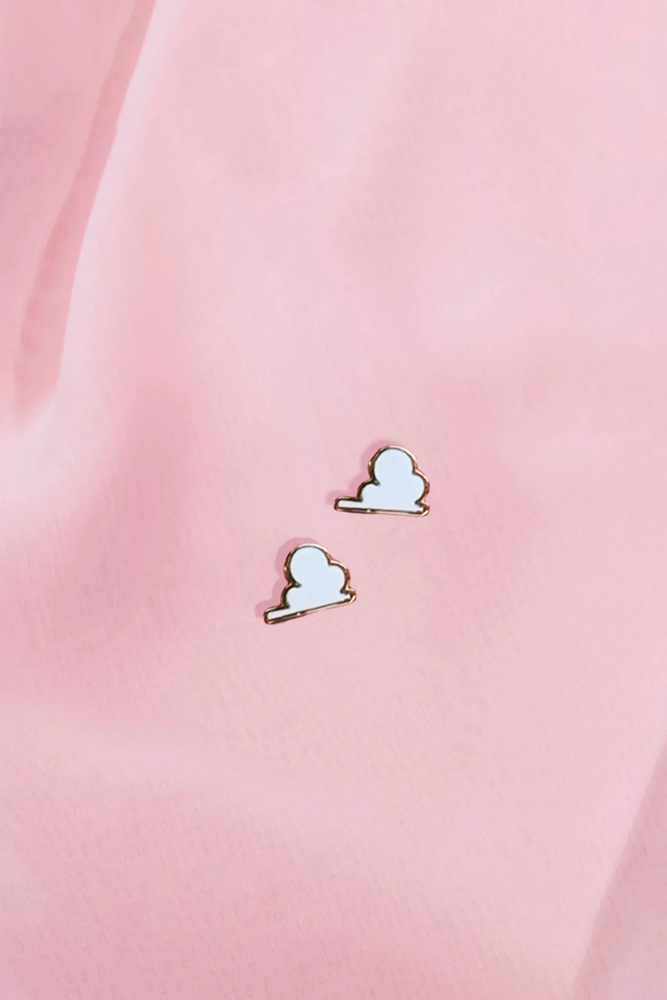 Reach for the Sky Cloud Earrings