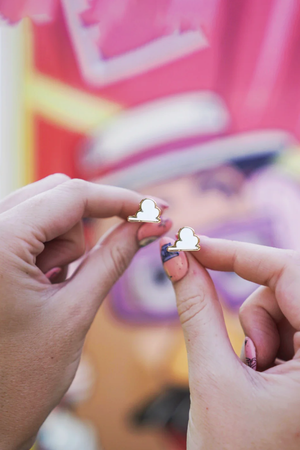 Reach for the Sky Cloud Earrings