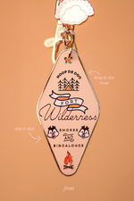 Fort Wilderness Motel Keychain
