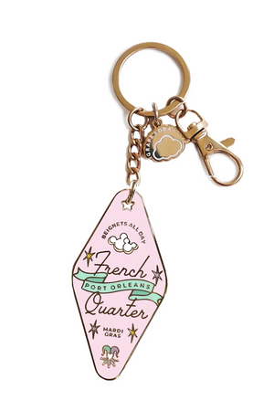 French Quarter Motel Keychain