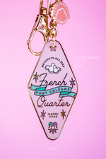 French Quarter Motel Keychain