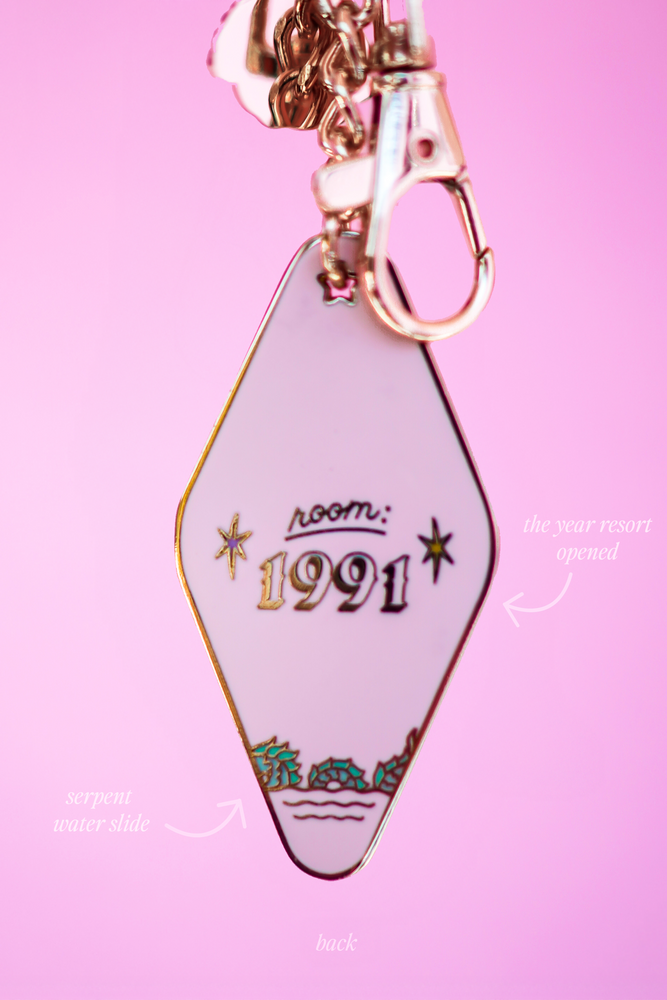 French Quarter Motel Keychain