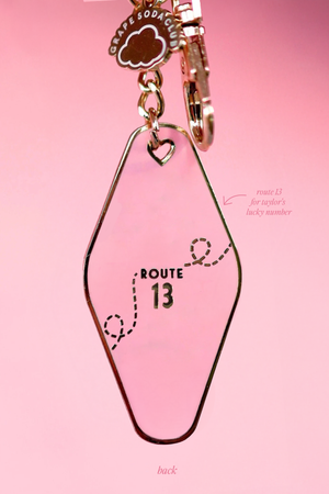 Getaway Car T.S Motel Keychain