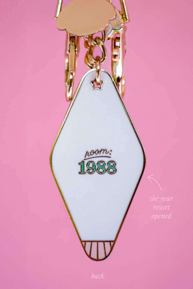 The Grand Floridian Motel Keychain