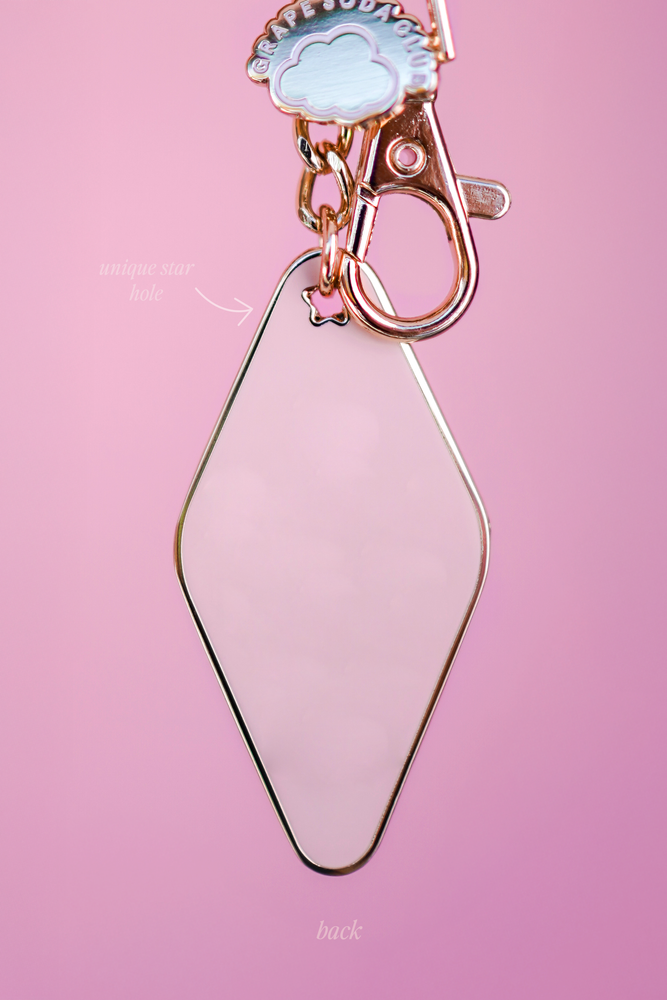 Happy Place Motel Keychain