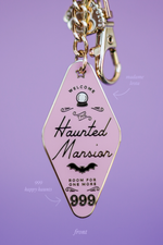 Haunted Mansion Motel Keychain