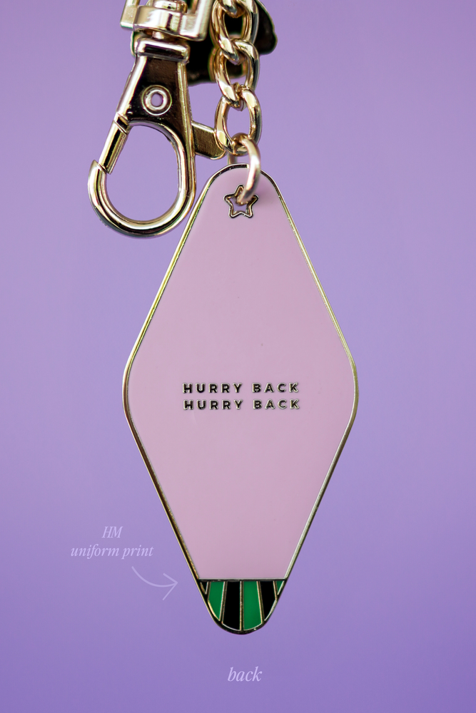 Haunted Mansion Motel Keychain