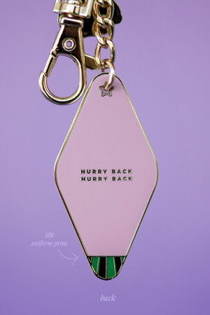 Haunted Mansion Motel Keychain