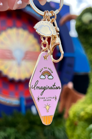 Key to Imagination Motel Keychain