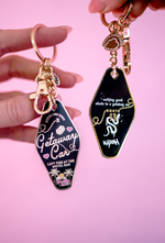 Karma Getaway Car T.S Motel Keychain