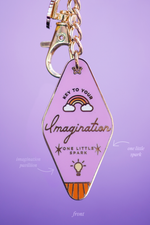 Key to Imagination Motel Keychain