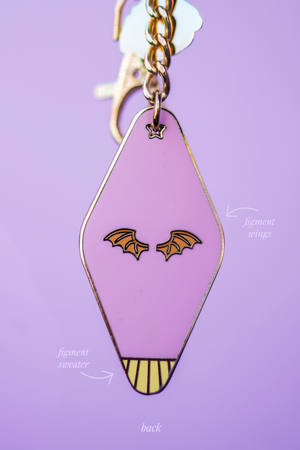 Key to Imagination Motel Keychain