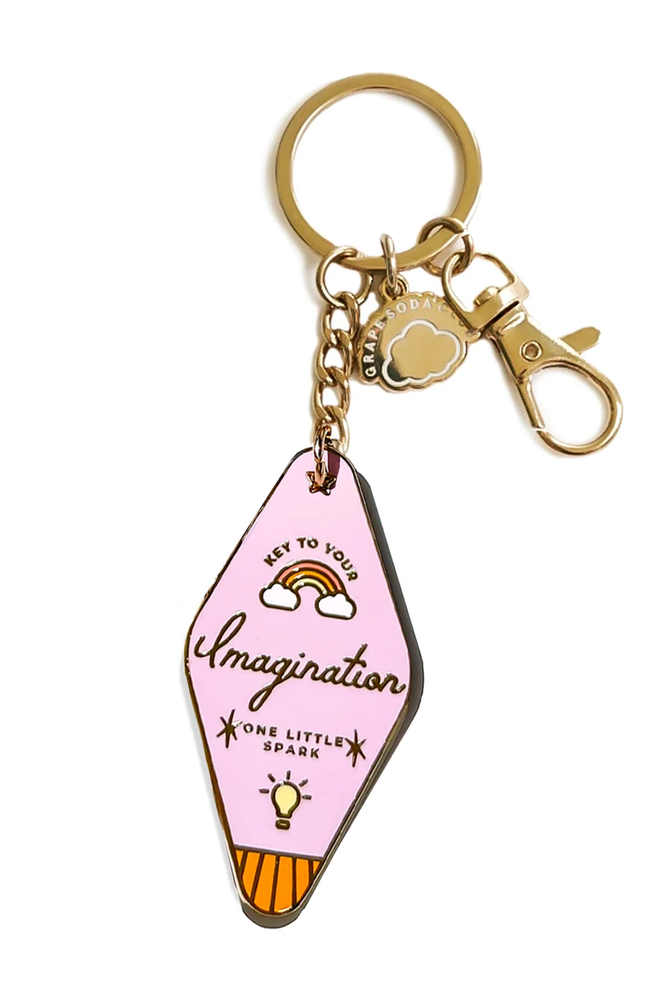 Key to Imagination Motel Keychain