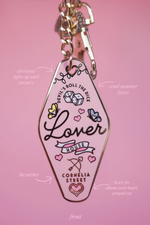 Lover House T.S Motel Keychain