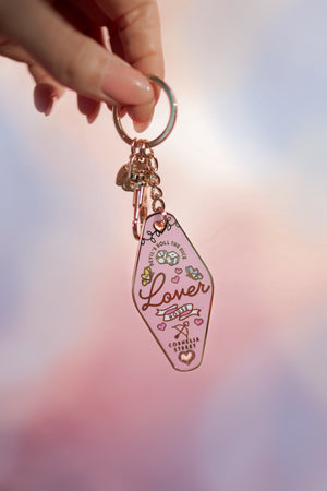 Lover House T.S Motel Keychain