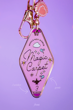 Magic Carpet Aladdin Motel Keychain