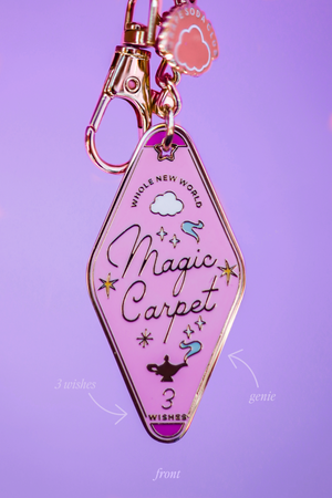 Magic Carpet Aladdin Motel Keychain