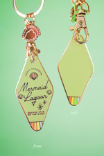 Mermaid Lagoon Neverland Motel Keychain
