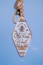 Old Key West Motel Keychain