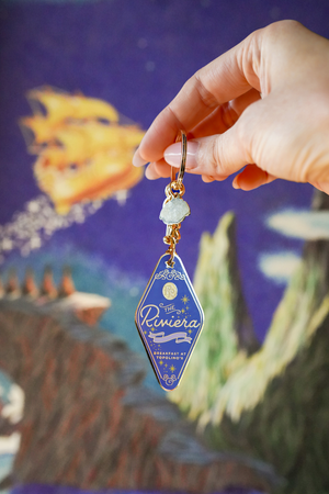 Riviera Resort Motel Keychain