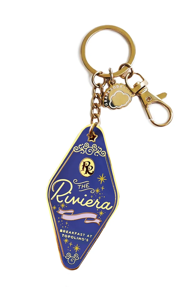 Riviera Resort Motel Keychain