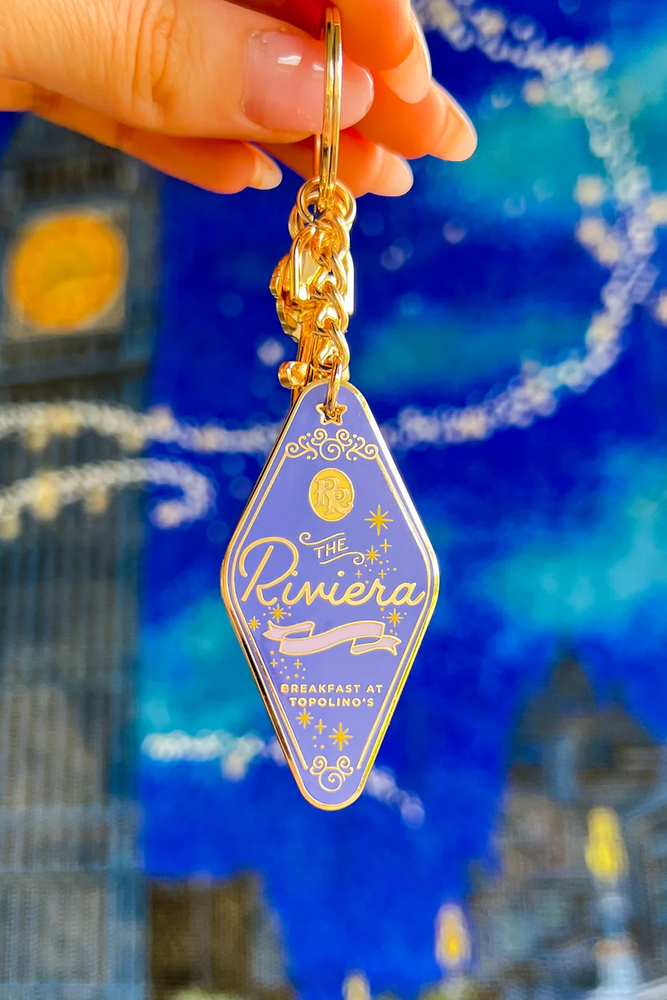 Riviera Resort Motel Keychain