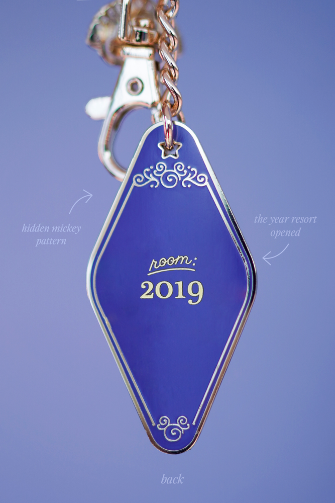 Riviera Resort Motel Keychain