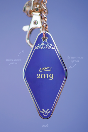 Riviera Resort Motel Keychain