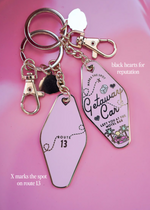 Getaway Car T.S Motel Keychain