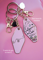 Getaway Car Taylor Swift Motel Keychain