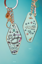 Debut Pickup Truck T.S Motel Keychain