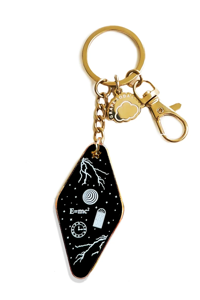 GrapeSodaClub Hollywood Tower Twilight Motel Keychain