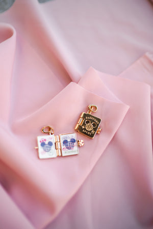 Passport to the World Showcase 24k Gold Necklace w/ 18k Gold Charm