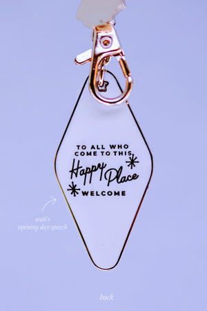 Keys to my Castle California Motel Keychain