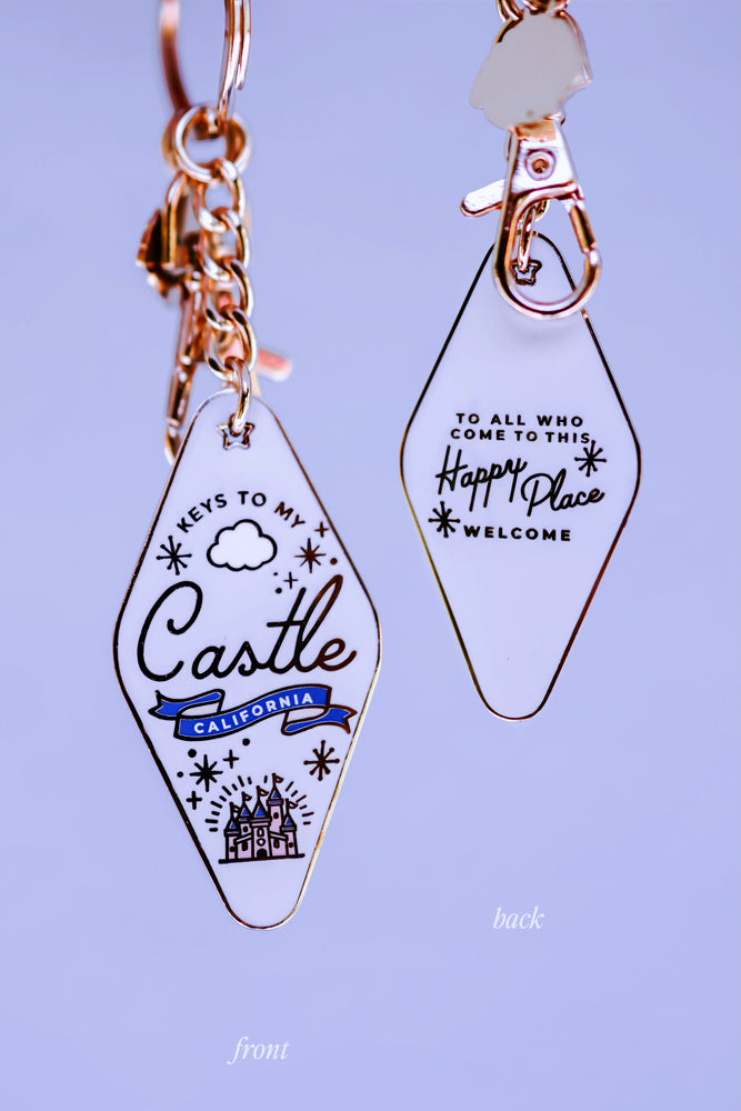 Keys to my Castle California Motel Keychain