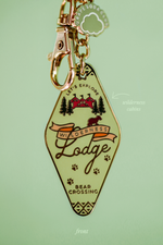 Wilderness Lodge Motel Keychain