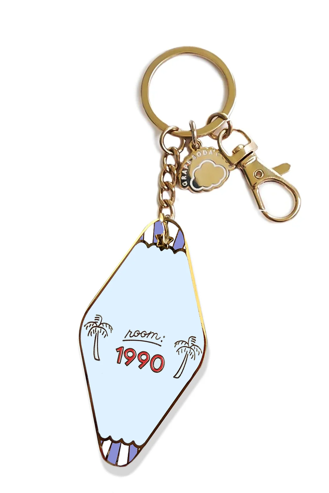 Yacht Club Motel Keychain