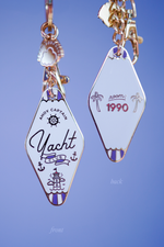 Yacht Club Motel Keychain